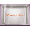 Sticker Silhouette d'Hiver...