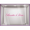 Sticker Silhouette d'Hiver...