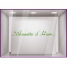 Sticker Silhouette d'Hiver...
