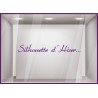 Sticker Silhouette d'Hiver...
