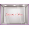 Sticker Silhouette d'Hiver...