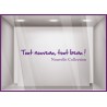 Sticker Tout nouveau, tout beau! nouvelle collection devanture enseigne mode parfumerie chaussure accessoires decoration