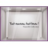Sticker Tout nouveau, tout beau! nouvelle collection devanture enseigne mode parfumerie chaussure accessoires decoration