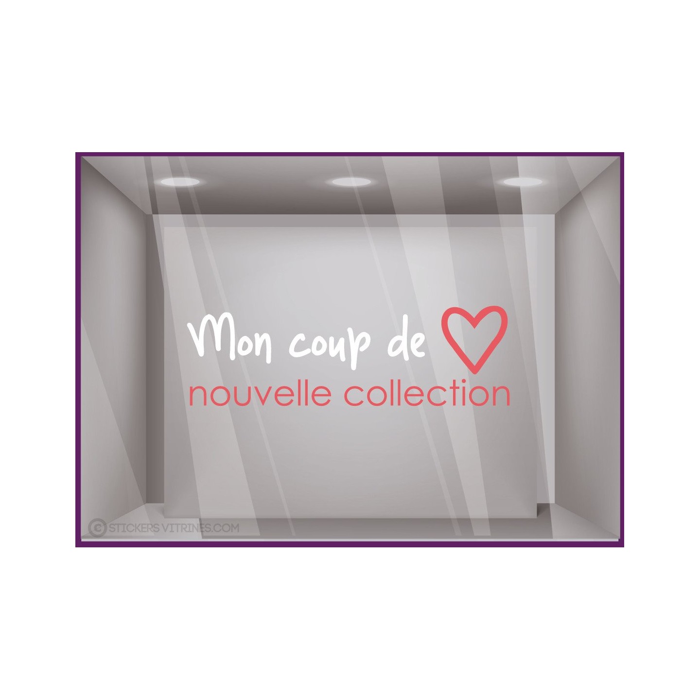 Sticker Mon Coup de Coeur