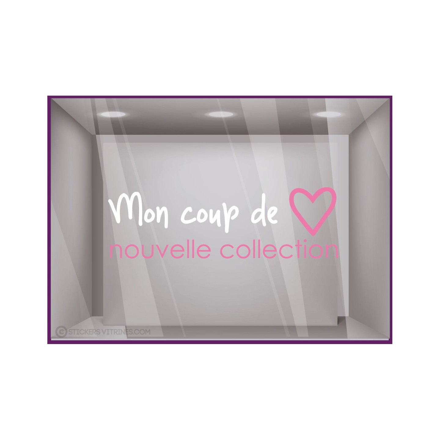 Sticker Mon Coup de Coeur
