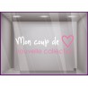 Sticker Mon Coup de Coeur