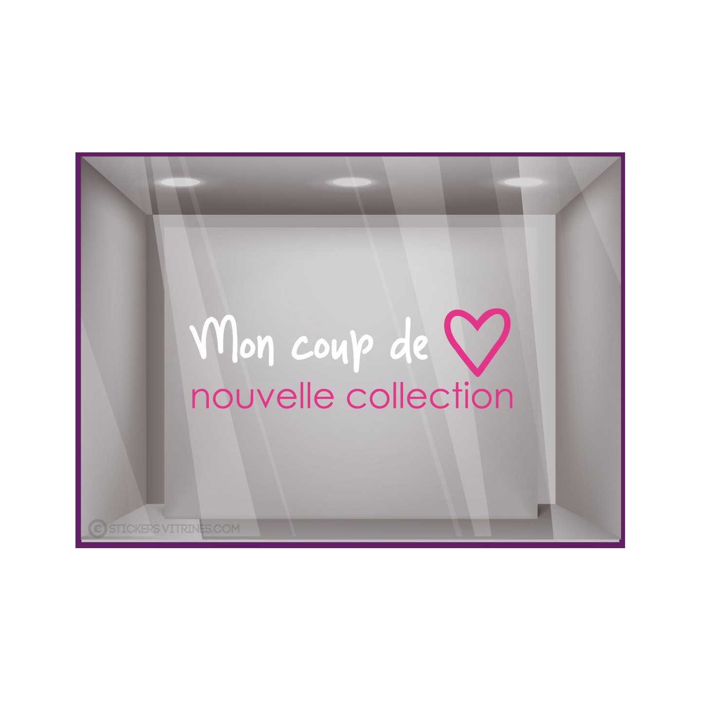 Sticker Mon Coup de Coeur