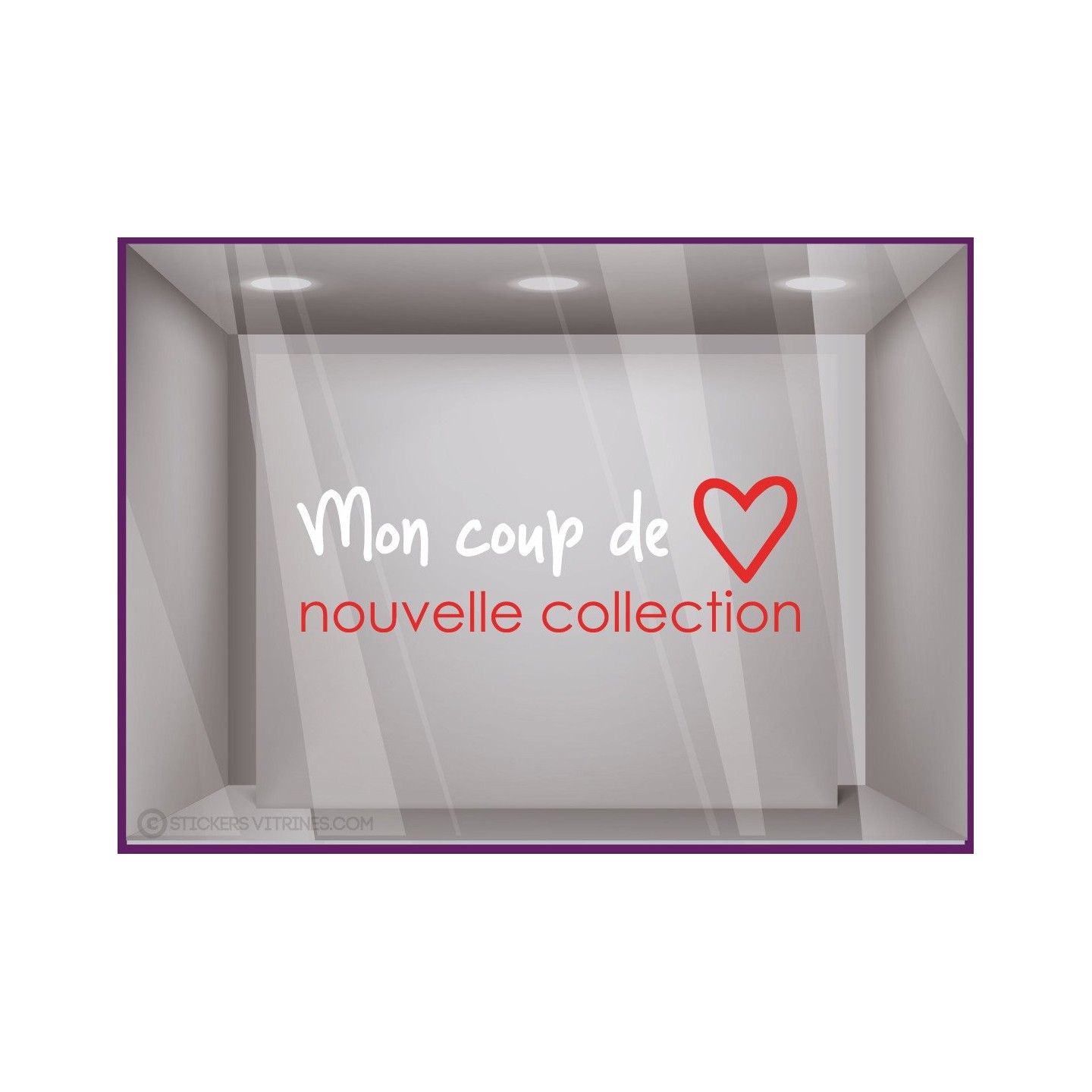 Sticker Mon Coup de Coeur
