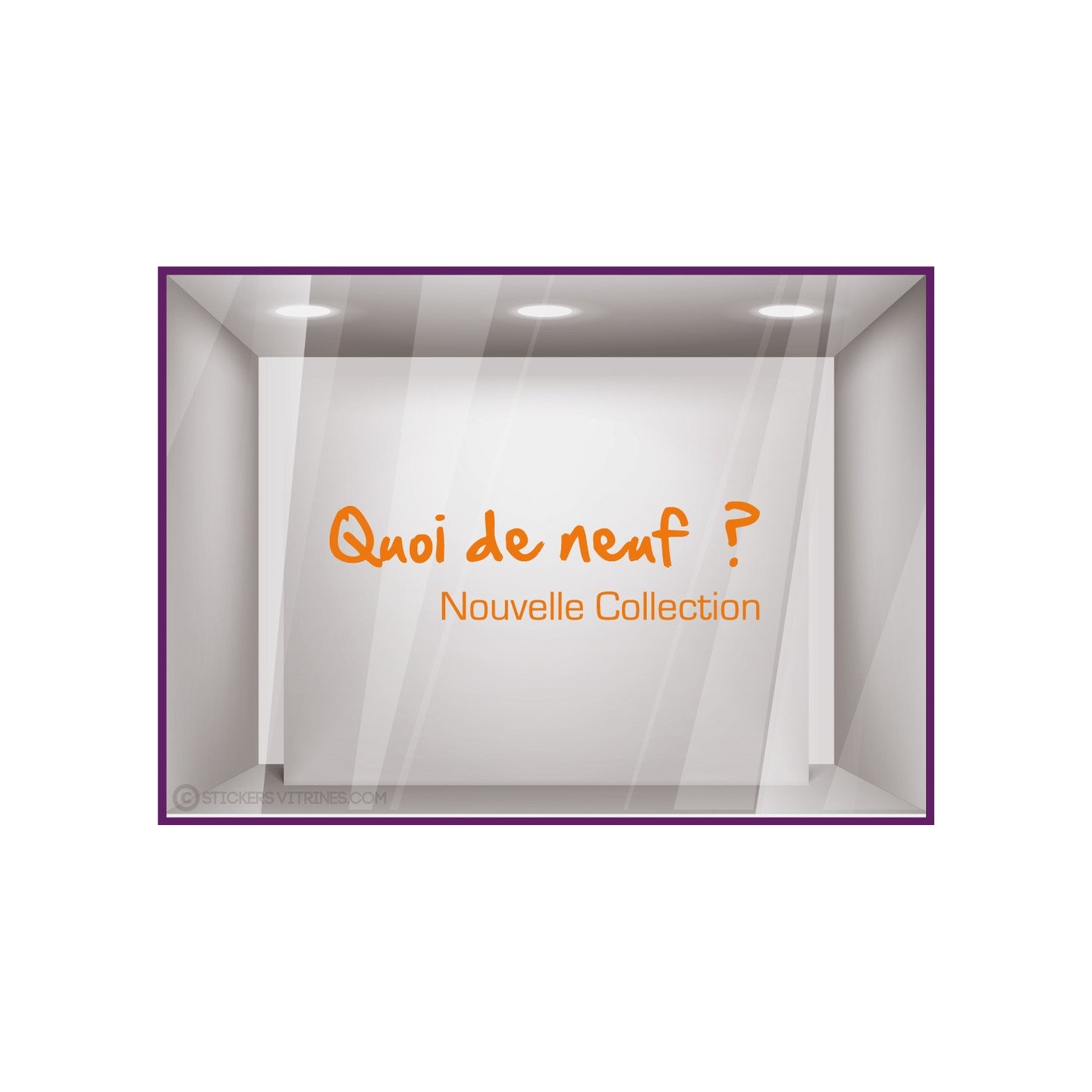 Sticker Quoi de neuf ? Nouvelle Collection