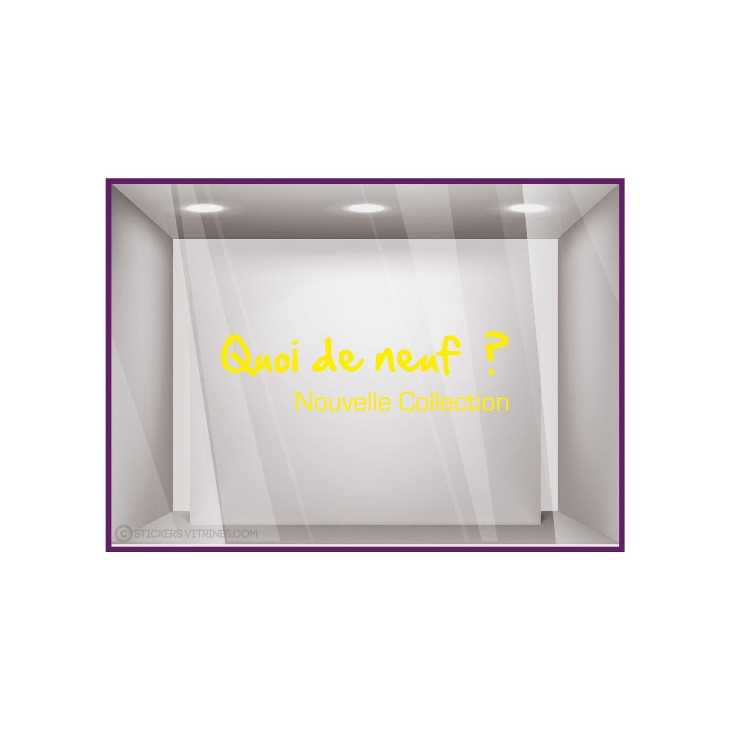 Sticker Quoi de neuf ? Nouvelle Collection