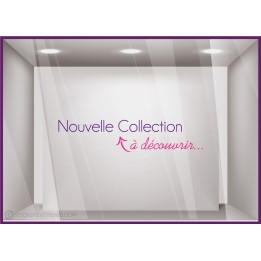 Sticker Nouvelle Collection `a Découvrir