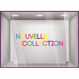 Sticker Nouvelle Collection Multicolore