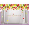 Kit Stickers d'Automne vitre devanture idee decoration magasin calicot vitrophanie