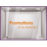 Sticker Promotions d'Automne devanture idee decoration commerce boutique adhesif 
