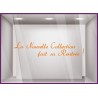 Sticker La Nouvelle Collection fait sa Rentrée ! decoration vitrine commerce devanture 