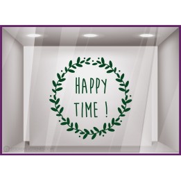 Sticker Couronne Happy Time