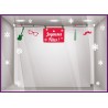 Kit de Stickers Guirlande accessoires de Noël