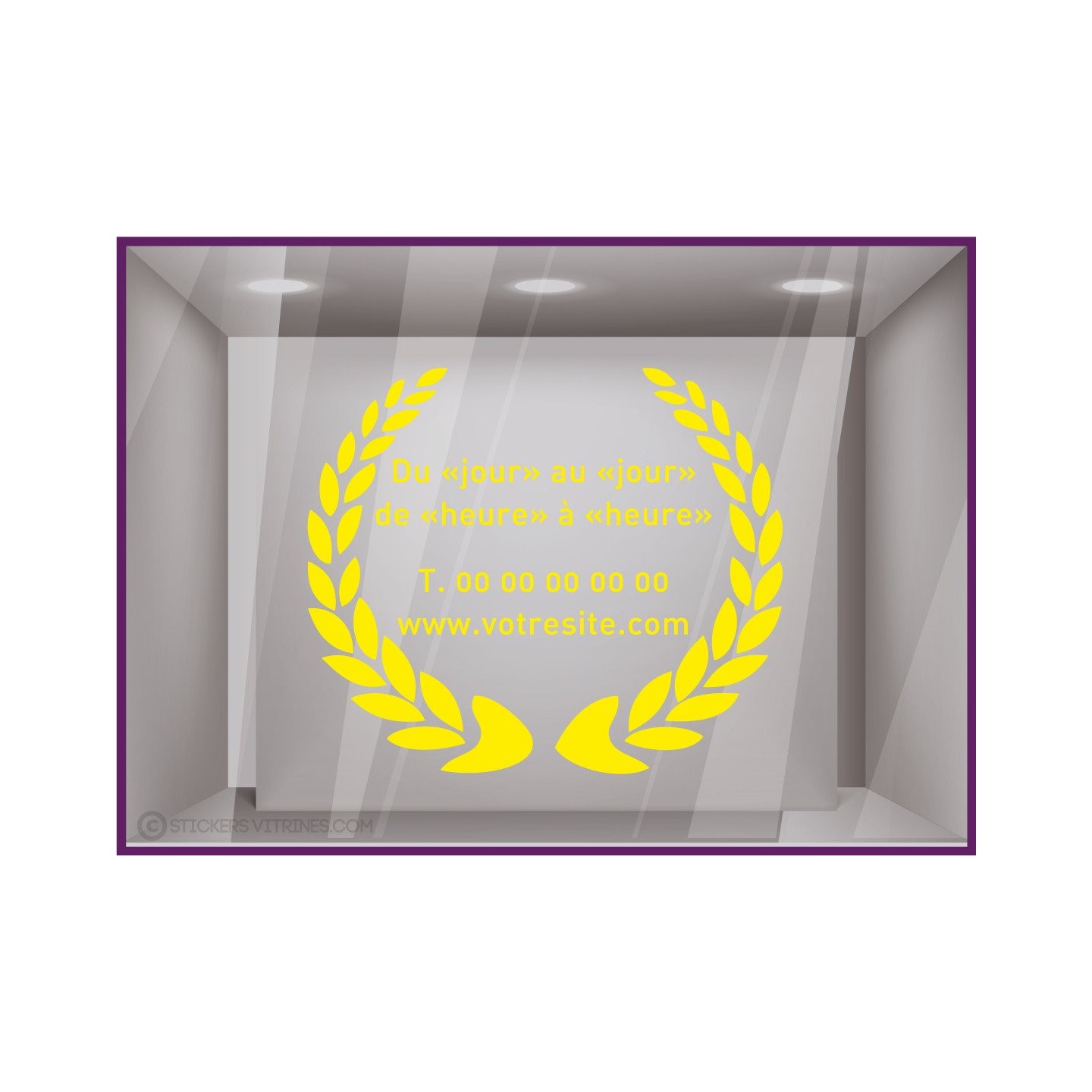 Horaires `a personnaliser Lauriers