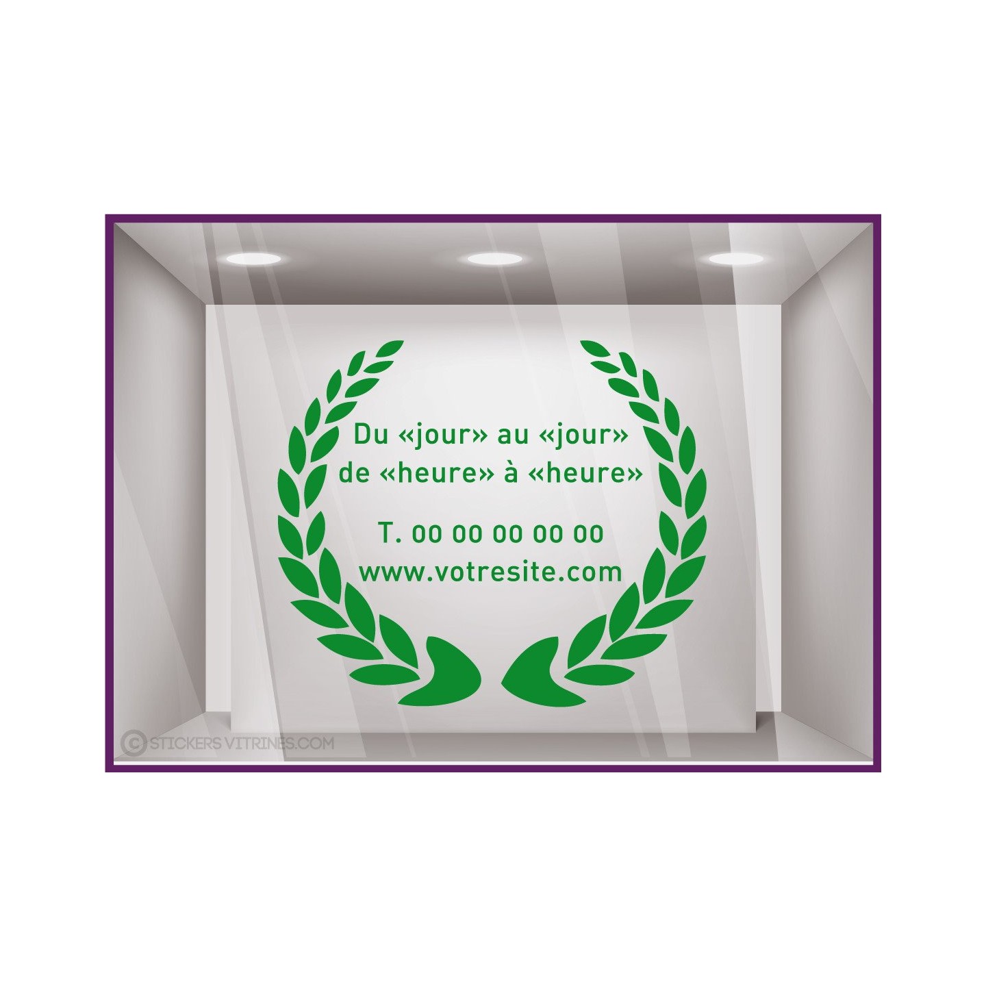 Horaires `a personnaliser Lauriers