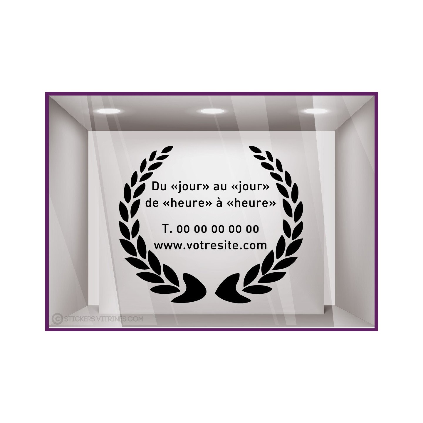 Horaires `a personnaliser Lauriers