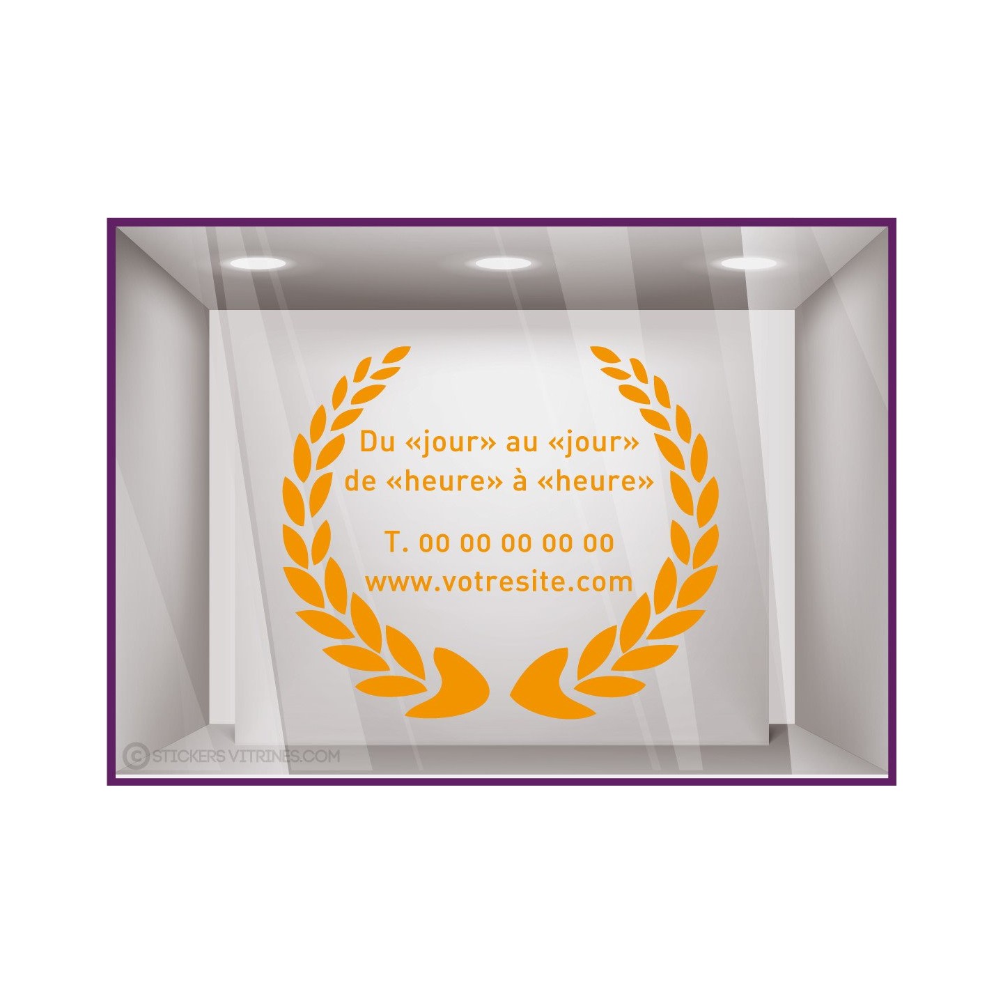 Horaires `a personnaliser Lauriers