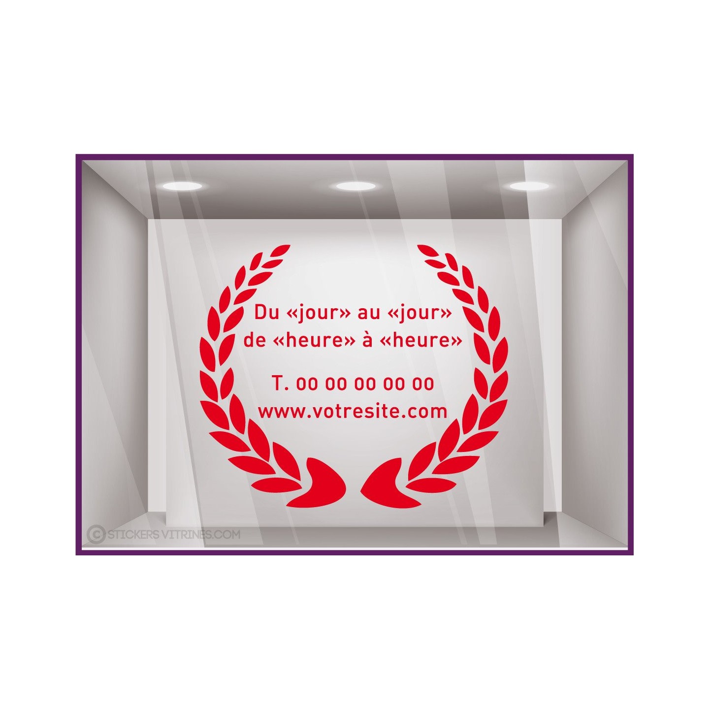 Horaires `a personnaliser Lauriers