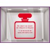 Sticker Horaires à personnaliser spécial Parfumerie Signalétique Beauté Esthétique