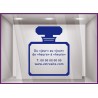 Sticker Horaires à personnaliser spécial Parfumerie Signalétique Beauté Esthétique