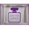 Sticker Horaires à personnaliser spécial Parfumerie Signalétique Beauté Esthétique