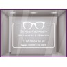 Sticker Horaires `a personnaliser spécial Opticien