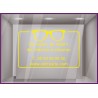 Sticker Horaires `a personnaliser spécial Opticien
