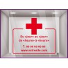 Sticker Horaires a personnaliser spécial pharmacie