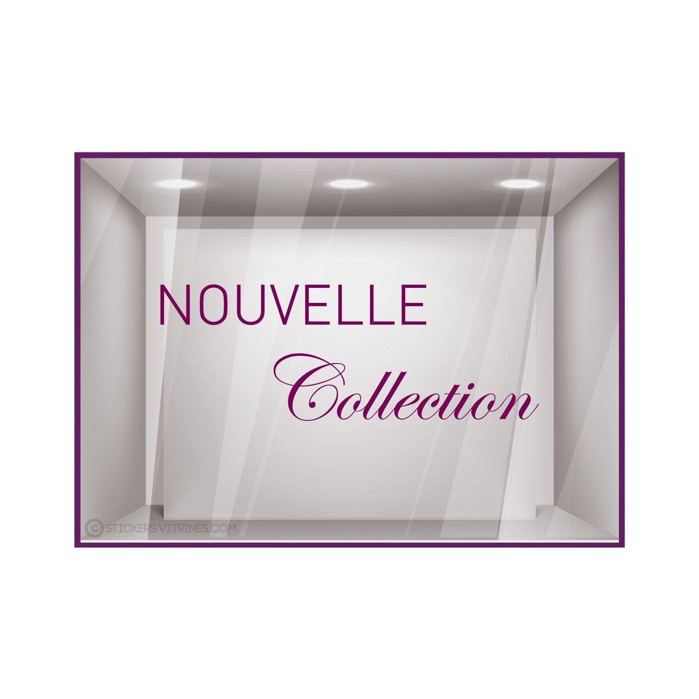 Sticker Nouvelle Collection Elégant