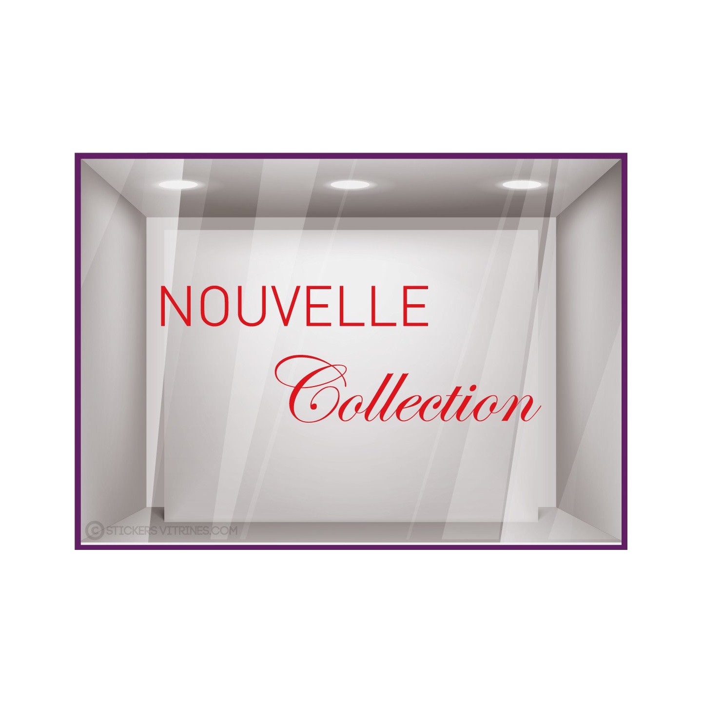 Sticker Nouvelle Collection Elégant