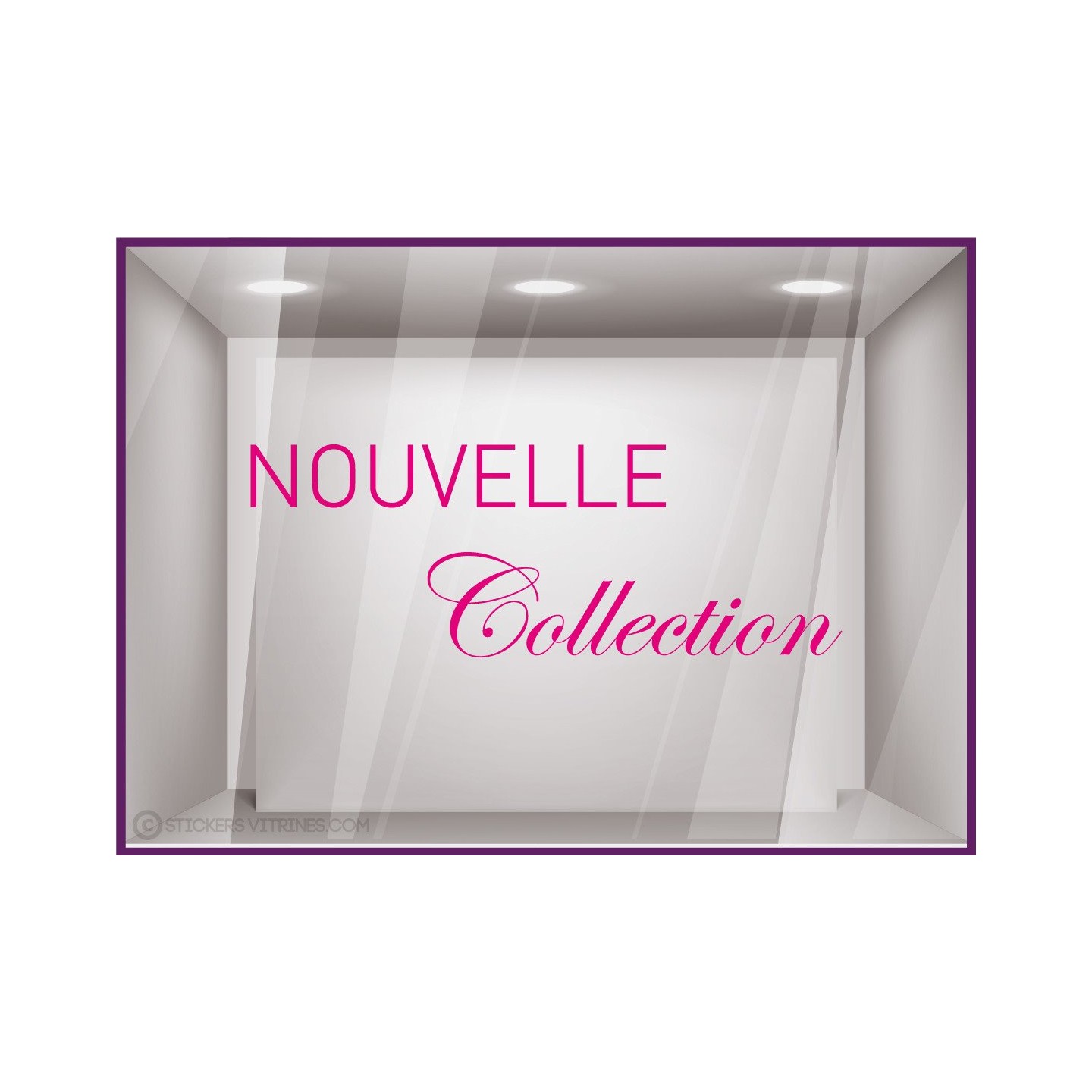 Sticker Nouvelle Collection Elégant