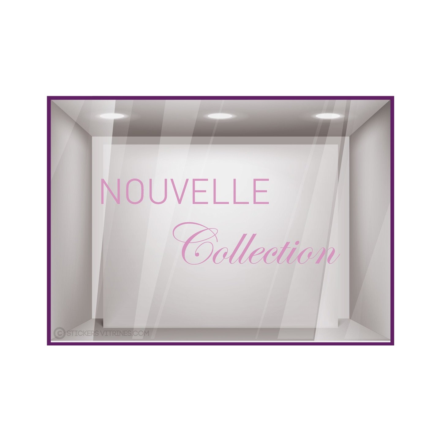 Sticker Nouvelle Collection Elégant