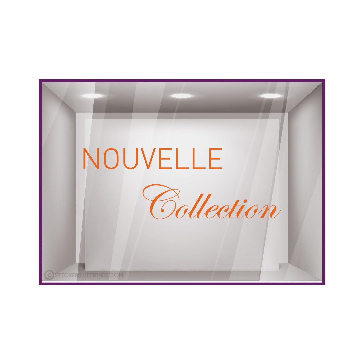 Sticker Nouvelle Collection Elégant