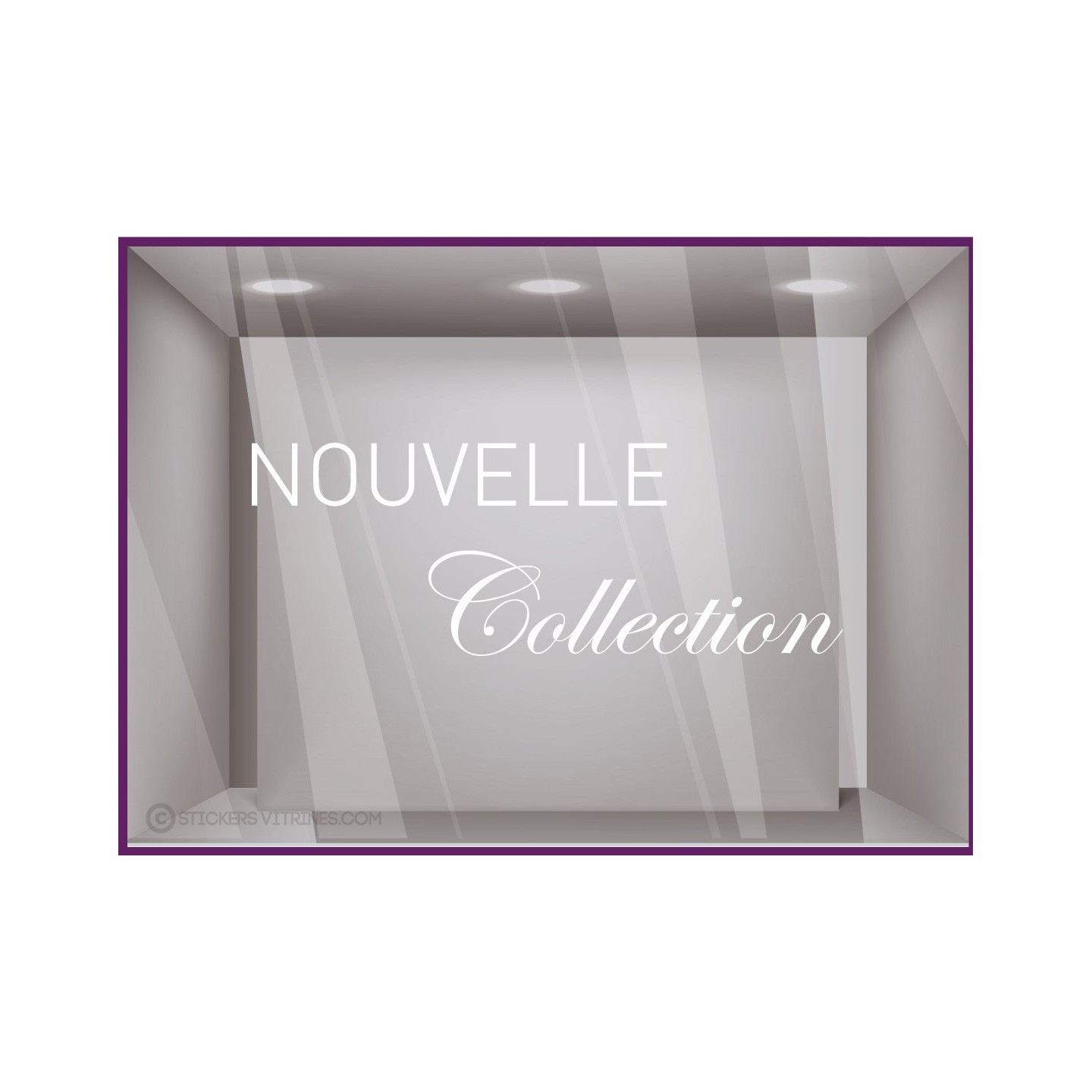 Sticker Nouvelle Collection Elégant