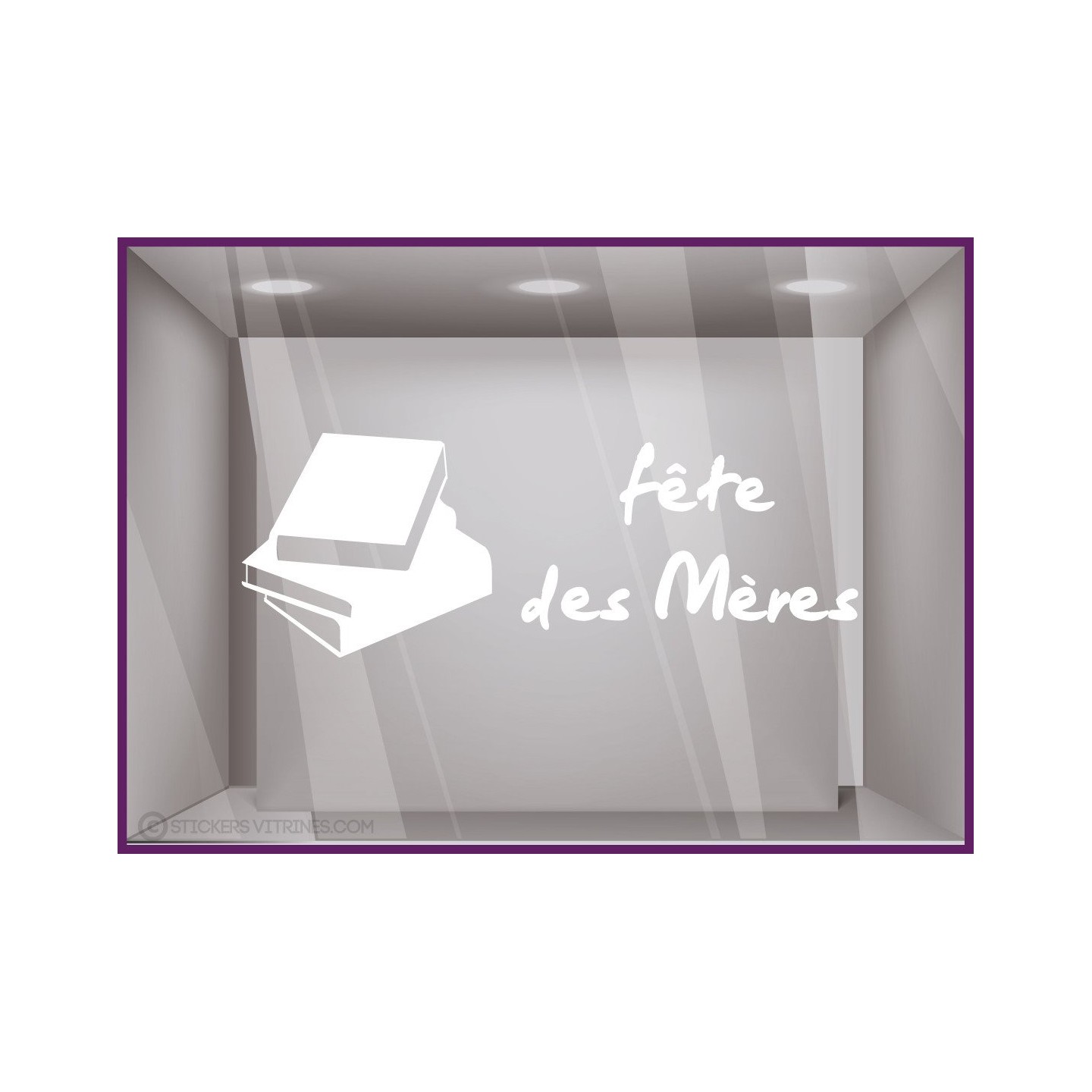 Sticker livres f^ete des Mères