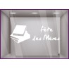 Sticker livres f^ete des Mères