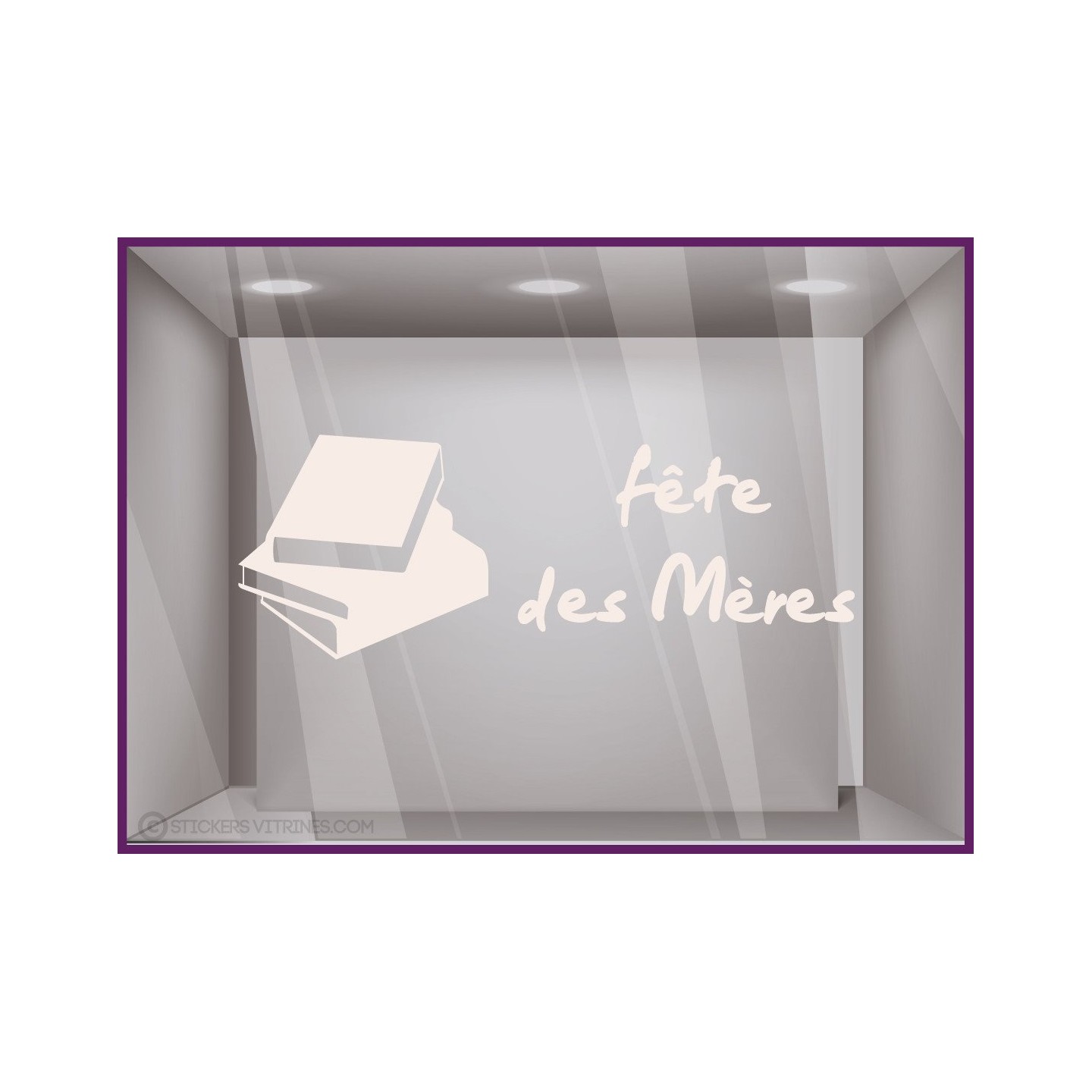 Sticker livres f^ete des Mères