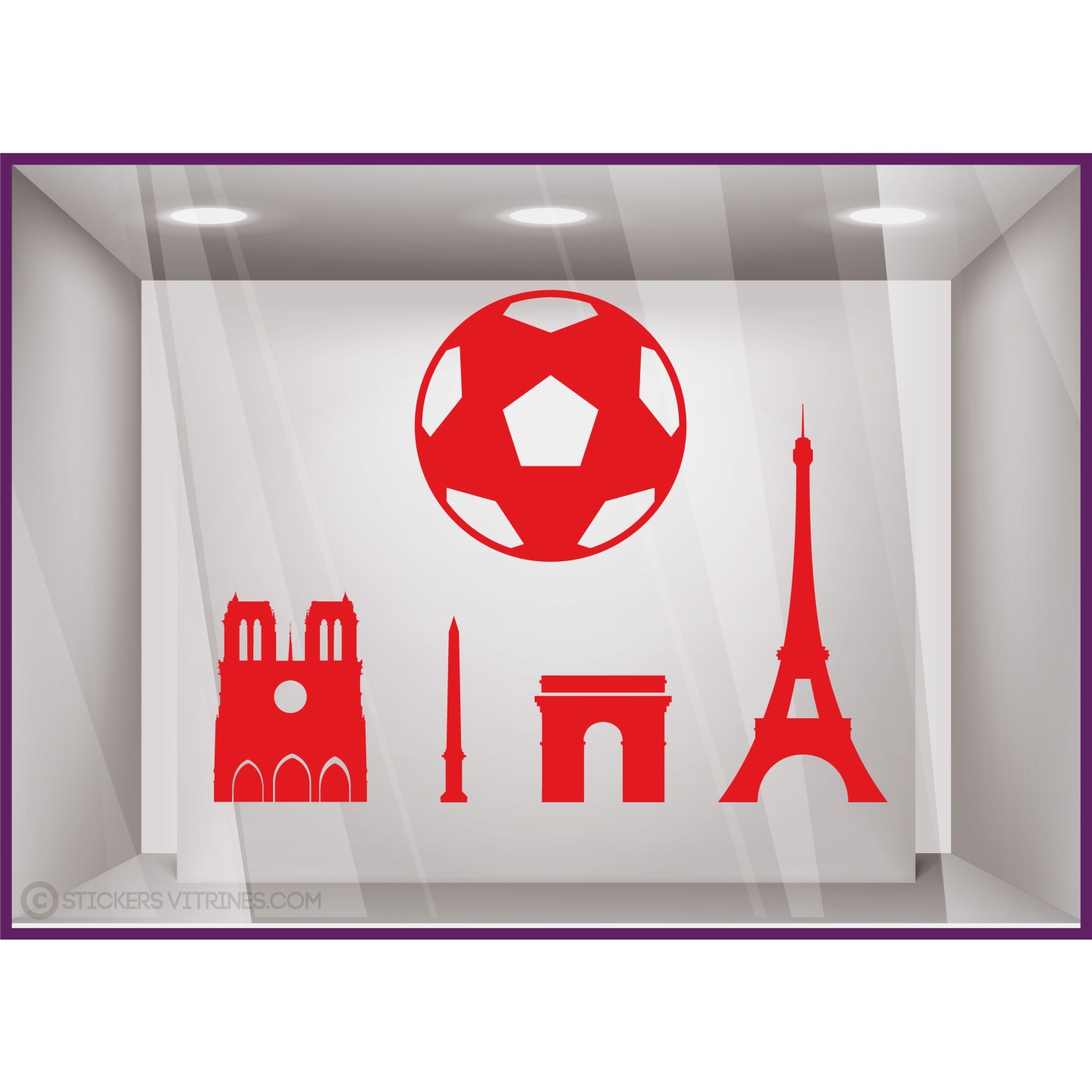 Stickers Sport Paris