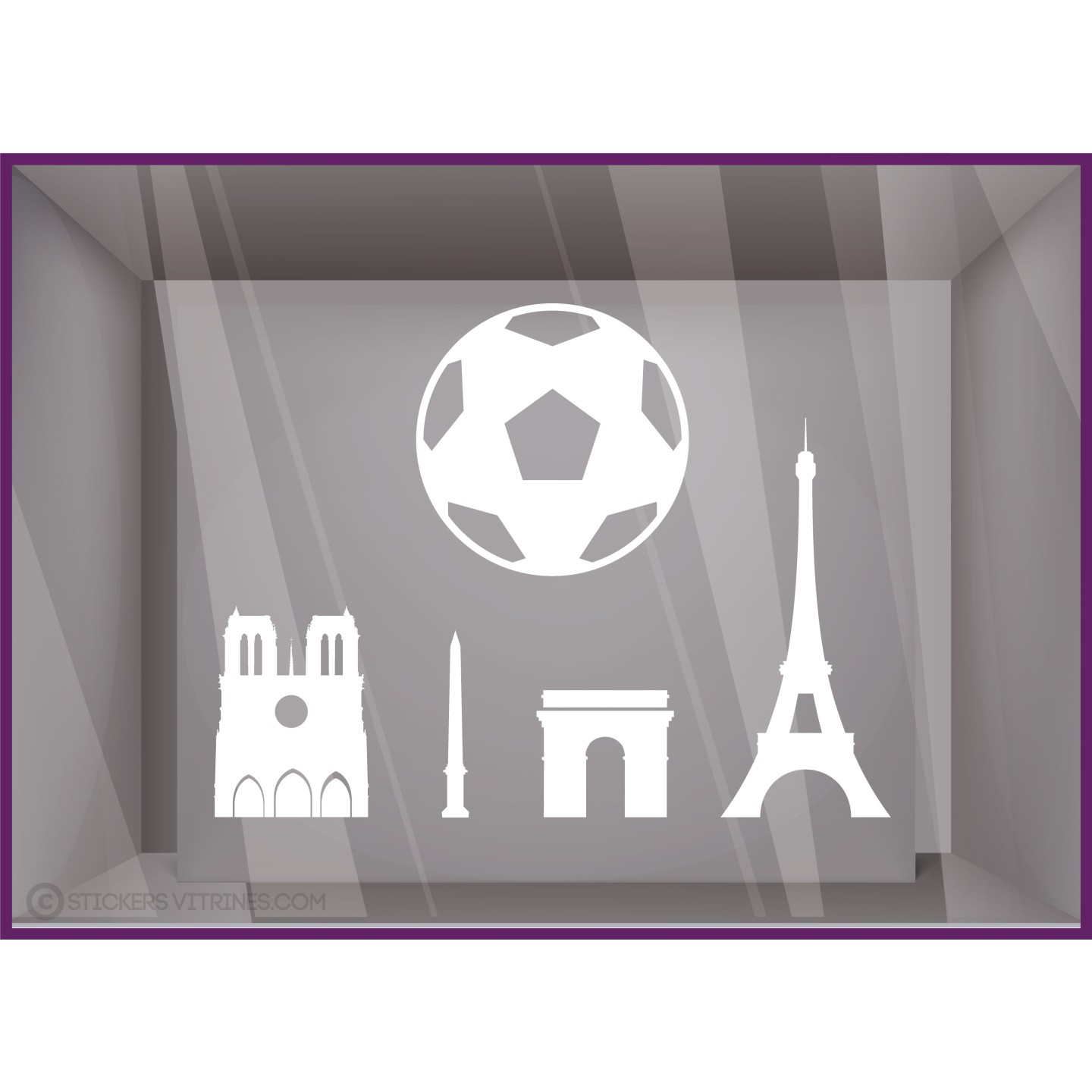 Stickers Sport Paris