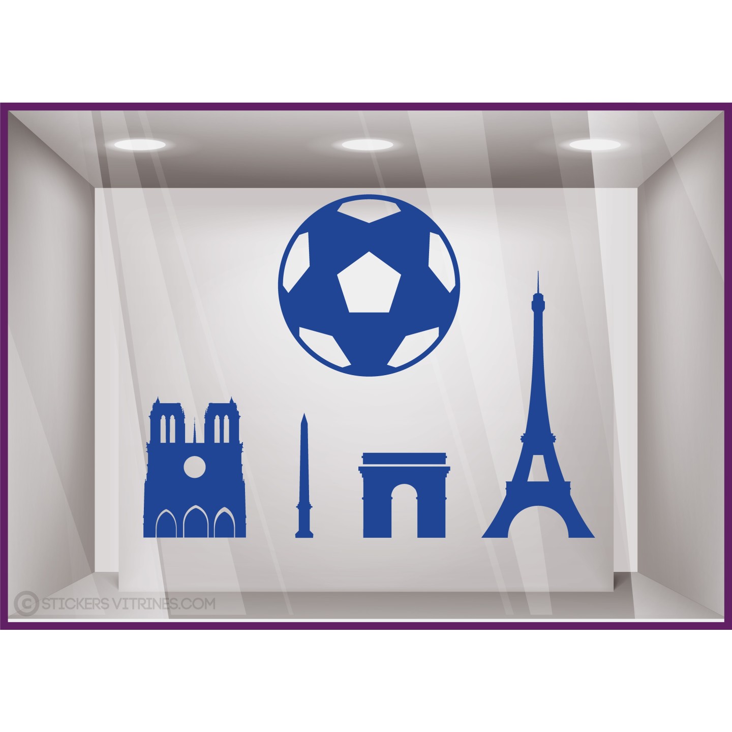 Stickers Sport Paris