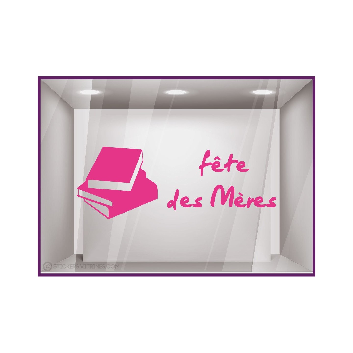 Sticker livres f^ete des Mères
