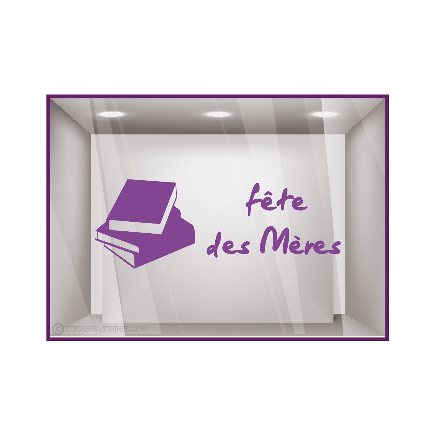 Sticker livres f^ete des Mères