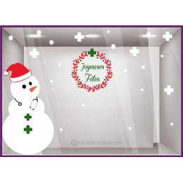 Kit de stickers Guirlande masques et lunettes