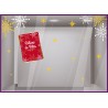 Kit de Stickers Délices de Fêtes de Noël pour vitres de commerce de bouche, boulangerie, pâtisserie, traiteur