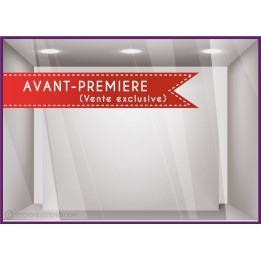 sticker ruban avant premiere soldes promotion hiver ete devanture vitrine destockage braderie mode maroquinerie lingerie opticie