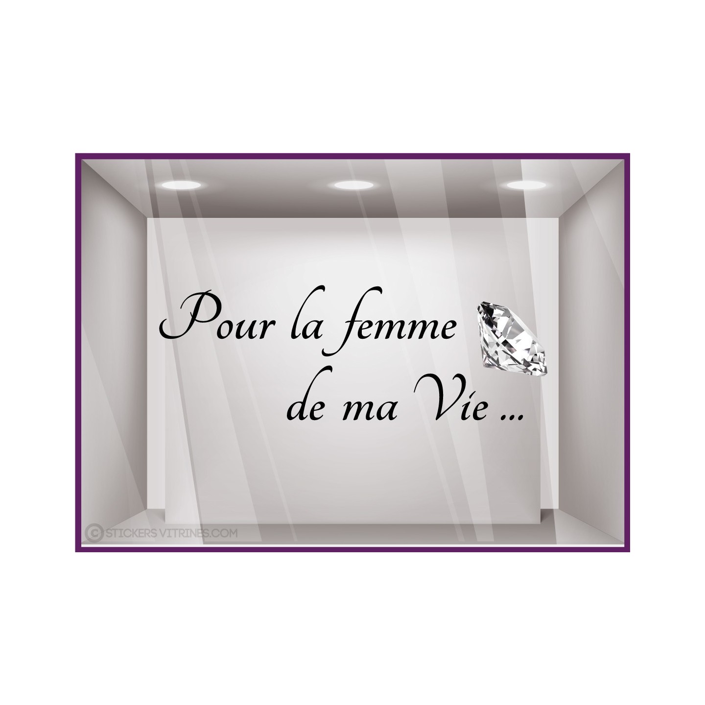 Sticker pour la femme de ma vie